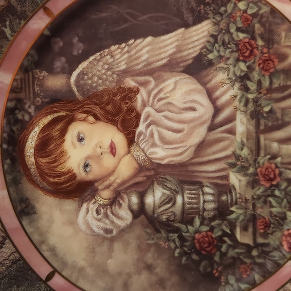 Bradford Exchange "HOPE" 1st in series Garden of Innocence coll.  #8826H - Picture 3 of 11